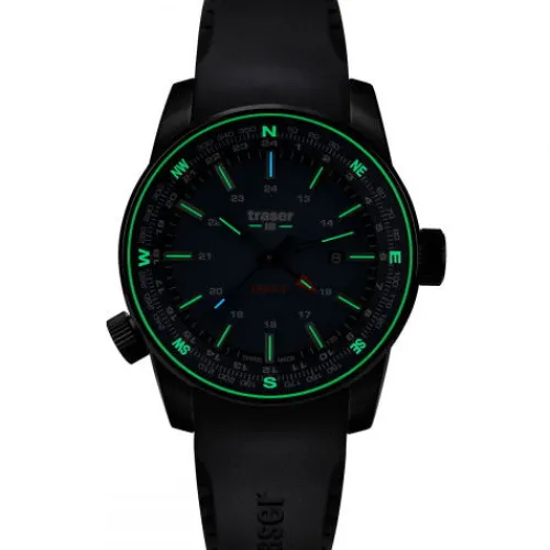 Traser Silikonarmband-P68 Pathfinder GMT - 109744