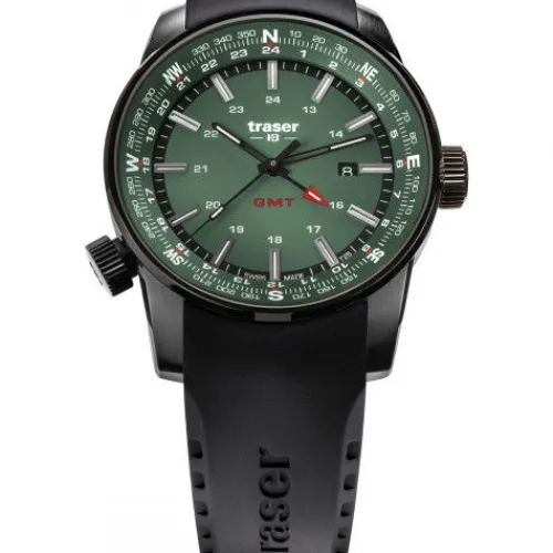 Traser Silikonarmband-P68 Pathfinder GMT - 109744