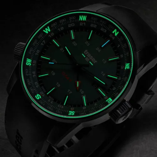 Traser Silikonarmband-P68 Pathfinder GMT - 109744