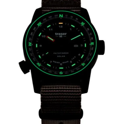 Traser Textilarmband (Nato)-P68 Pathfinder Solar - 111400