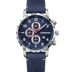 Wenger Lederarmband-Attitude Chrono - 01.1543.109