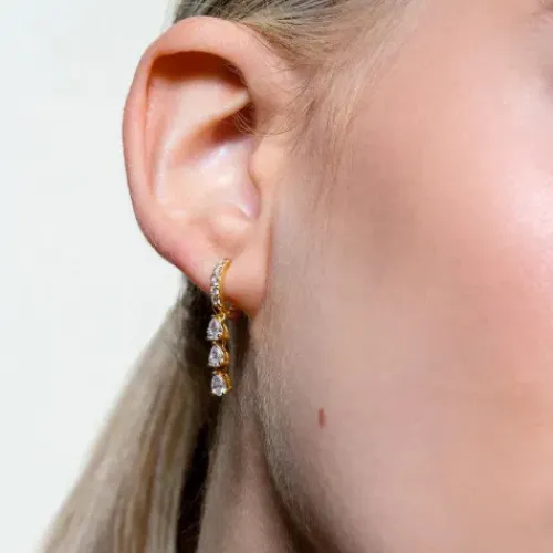 Xenox Ohrringe-Dewdrop Ohrringe - XS91670G