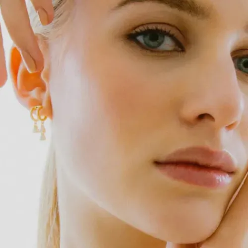 Xenox Ohrringe-Dewdrop Ohrstecker - XS91673G