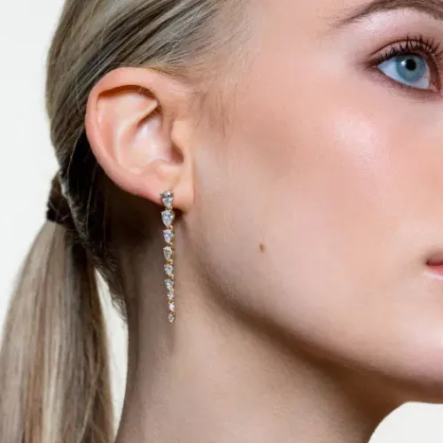 Xenox Ohrringe-Dewdrop Ohrstecker - XS91674G