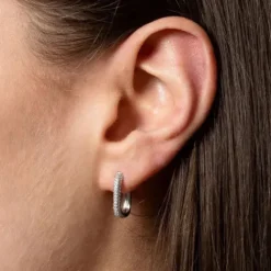 Xenox Ohrringe-Duo Link Creolen - XS91486