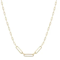 Xenox Halsketten-Duo Link Halskette - XS91482G