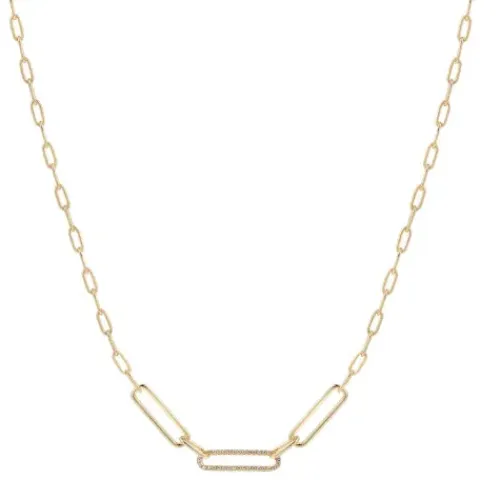 Xenox Halsketten-Duo Link Halskette - XS91482G