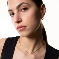 Xenox Halsketten-Duo Link Halskette - XS91482G