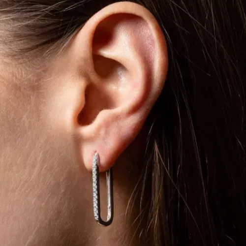 Xenox Ohrringe-Duo Link Ohrringe - XS91487