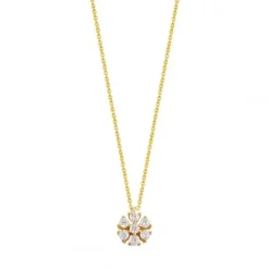 Xenox Halsketten-Fancy Cut Gold Halskette - XS6085G