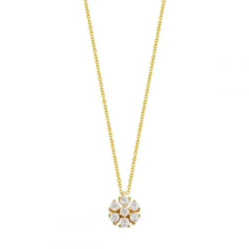 Xenox Halsketten-Fancy Cut Gold Halskette - XS6085G