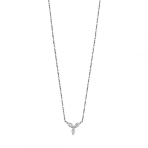 Xenox Halsketten-Fancy Cut Silver Halskette - XS6070