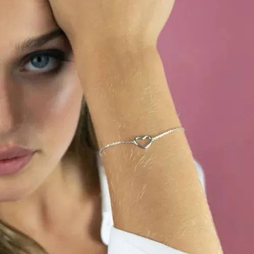 Xenox (Kette mit) Herz-Heart Beat Armband - XS1757