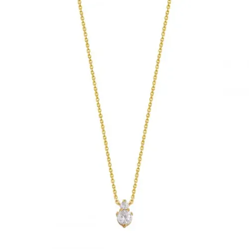 Xenox Halsketten-Krappe Gold Halskette - XS7347G