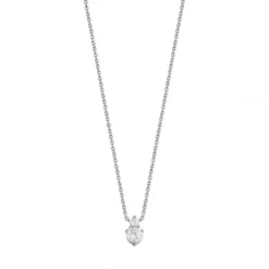 Xenox Halsketten-Krappe Silber Halskette - XS7347