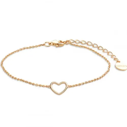 Xenox (Kette mit) Herz-Love Story Gold Armband - XS1757G