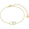 Xenox (Kette mit) Herz-Love Story Gold Armband - XS3612G