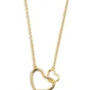 Xenox (Kette mit) Herz-Love Story Gold Halskette - XS1758G