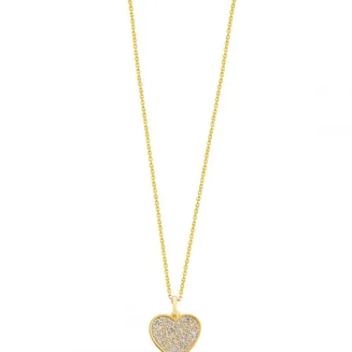 Xenox (Kette mit) Herz-Love Story Gold Halskette - XS3604G