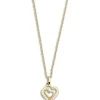Xenox (Kette mit) Herz-Love Story Halskette - XS3418GK