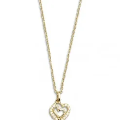 Xenox (Kette mit) Herz-Love Story Halskette - XS3418GK