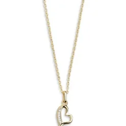Xenox (Kette mit) Herz-Love Story Halskette - XS3417GK
