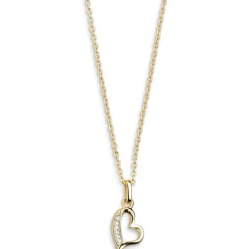 Xenox (Kette mit) Herz-Love Story Halskette - XS3417GK