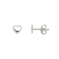 Xenox (Kette mit) Herz-Love Story Ohrstecker - XS3535