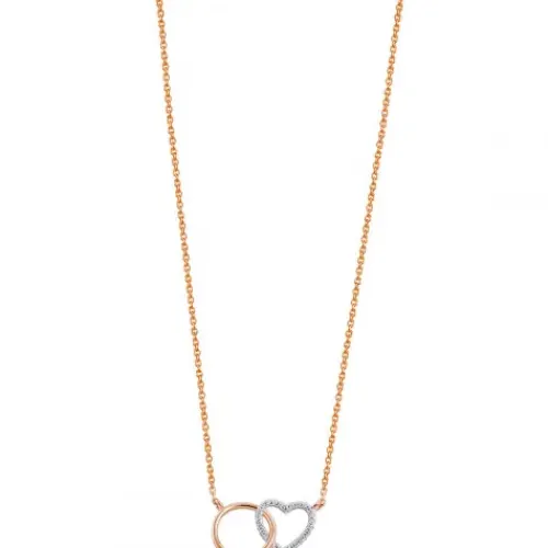 Xenox (Kette mit) Herz-Love Story Rosé Halskette - XS3611R