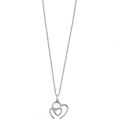 Xenox (Kette mit) Herz-Love Story Silver Halskette - XS3601