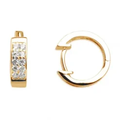 Xenox Ohrringe-Modern Classic Creolen - XS8516G