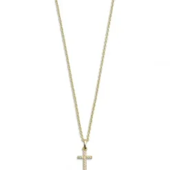 Xenox Halsketten-Modern Classic Kreuz Halskette - XS3522GK