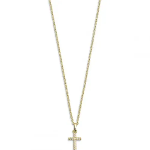 Xenox Halsketten-Modern Classic Kreuz Halskette - XS3522GK