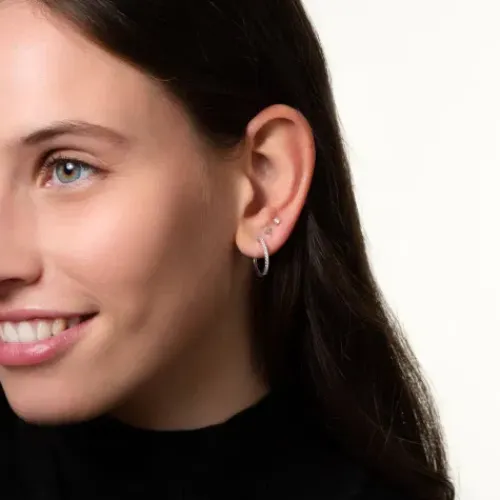 Xenox Ohrringe-Piercings Einzel Ohrstecker - XS91457