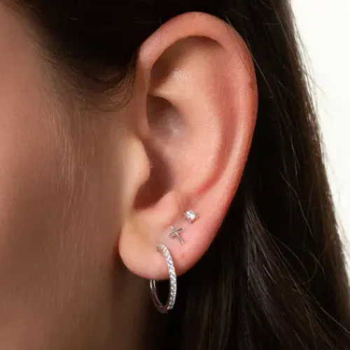 Xenox Ohrringe-Piercings Einzel Ohrstecker - XS91457