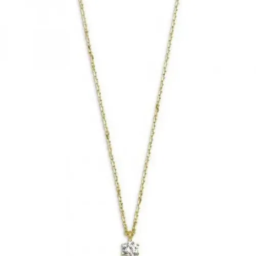 Xenox Halsketten-Silver Circle G Halskette - XS7380G