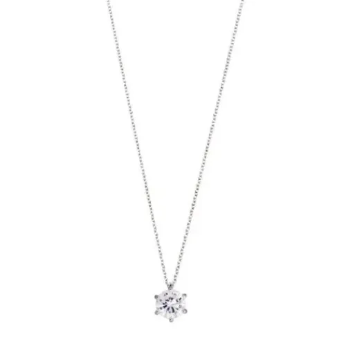 Xenox Halsketten-Silver Circle Halskette - XS7212