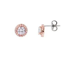 Xenox Ohrringe-Silver Circle Ohrstecker - XS7365R