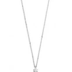 Xenox Halsketten-Silver Circle R Halskette - XS7380