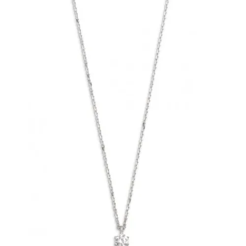 Xenox Halsketten-Silver Circle R Halskette - XS7380