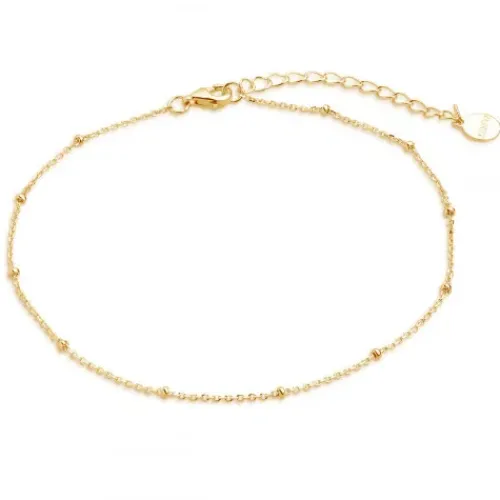 Xenox Fusskette-Symbolic Power Gold Fusskettchen - XS3546G