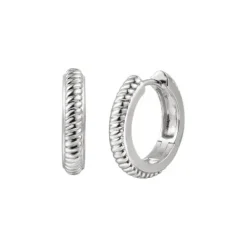 Xenox Ohrringe-Twist Creolen - XS91512