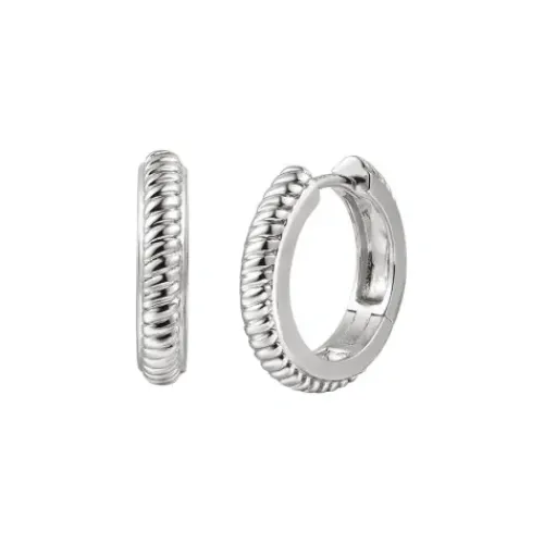 Xenox Ohrringe-Twist Creolen - XS91512