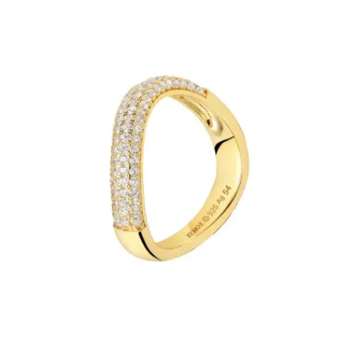 Xenox Ringe-Twotone Ring - XS91665G