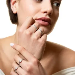 Xenox Ringe-Zarge Ring Silber - XS7279/60