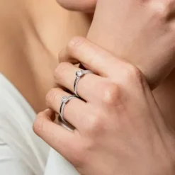 Xenox Ringe-Zarge Ring Silber - XS7279/60