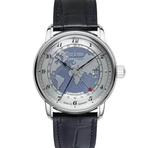 Zeppelin Lederarmband-Friedrichshafen GMT - 85963