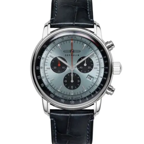 Zeppelin Lederarmband-LZ 14 Marine - 88862