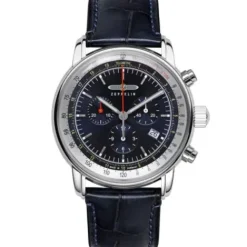 Zeppelin Lederarmband-LZ 14 Marine - 88883