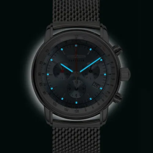 Zeppelin Metallarmband-LZ 14 Marine - 8886M3